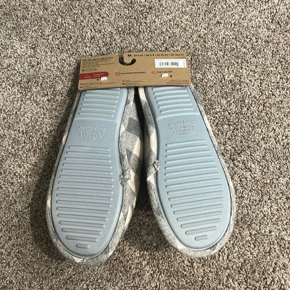 Dearfoams “Papa Bear” Memory Foam Slippers Size Medium 9-10 - Picture 4 of 6